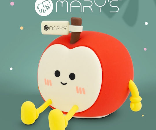 Mary's Led Lamps Mary's Παιδικό Φωτάκι Νυκτός Μήλο 901.00113