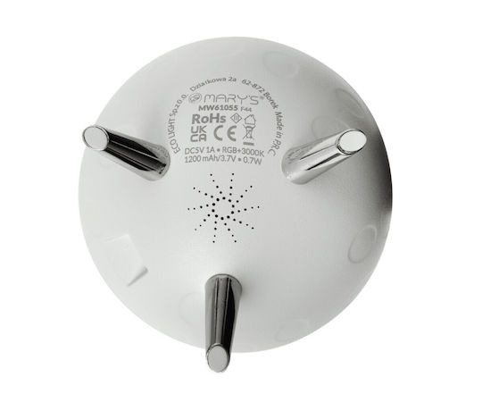 Mary's Led Lamps Mary's Kids Night Light Rgb Astronaut Moon White 901.00102