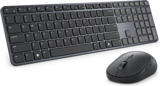 Dell Pro 7 Slim Fără Fir Bluetooth Set Tastatură și Mouse Engleză US