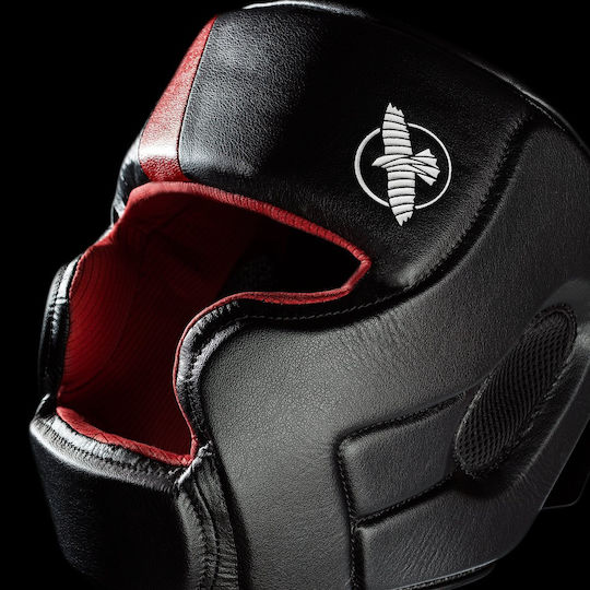 Hayabusa Боксова Каска За Възрастни Цяло Лице Черна