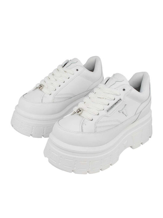 Swerve Le Γυναικεία Chunky Sneakers Λευκό