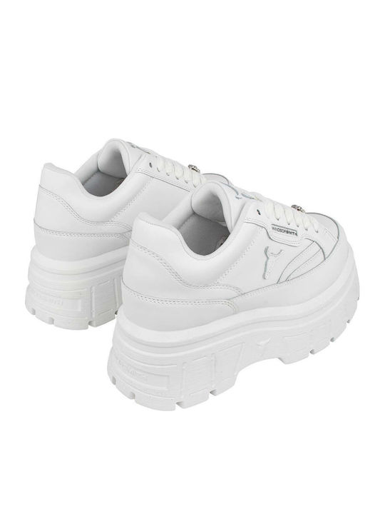 Swerve Le Γυναικεία Chunky Sneakers Λευκό