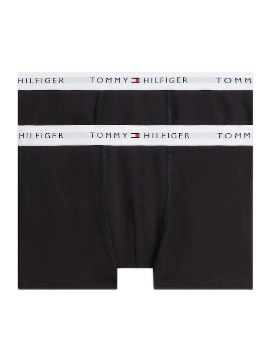 Tommy Hilfiger Комплект Детски Боксерки 2 Броя Черни-черни Tommy Hilfiger Комплект Детски Боксерки 2 Броя Черни-черни