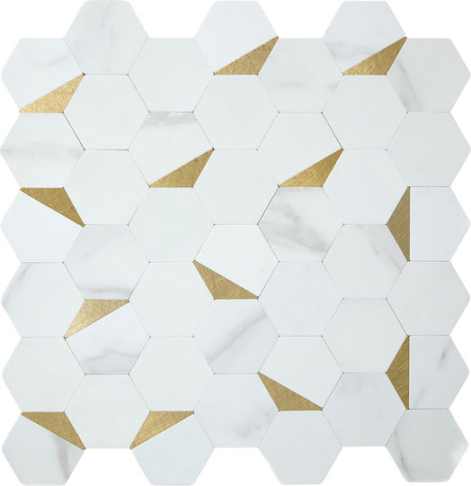 Αυτοκόλλητα Πλακάκια Σετ 2τμχ A-s Mina White 223867a 30.5x31.5 Πλαστικό Αυτοκόλλητα Πλακάκια Σετ 2τμχ A-s Mina White 223867a 30.5x31.5 Πλαστικό