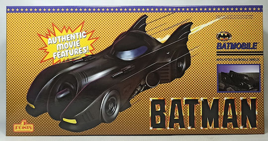 Batman 1989 5 Points Fahrzeug Batmobile Mez18187