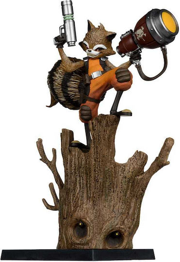 Marvel Sammlung Rocket Racoon Rocket Racoon Eine Verfolgungsgeschichte #1 Von Todd Mcfarlane 1/6 Figur Statue
