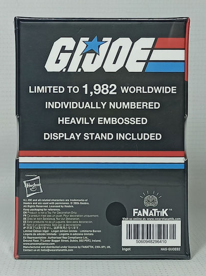 FaNaTtik G.I. Joe: Ingot Figure
