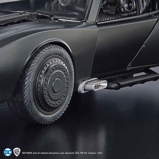 Bandai Spirits DC Comics Batman Batmobil Vehicul Replică Lungime 8 cm Scară 1:35