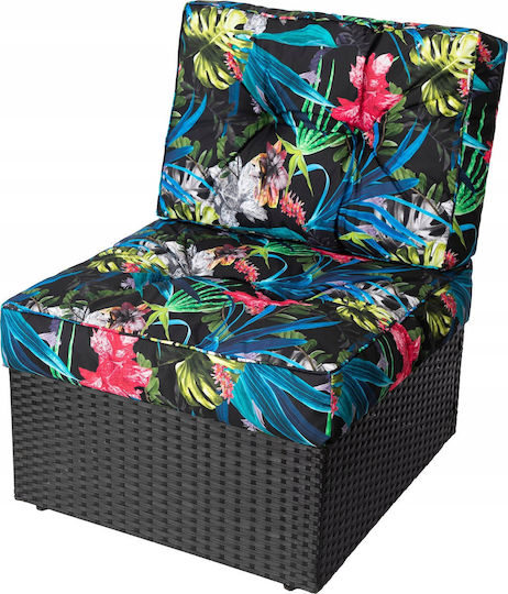 Garden Chair Cushion Kaja Colourful Leaves 59x59cm