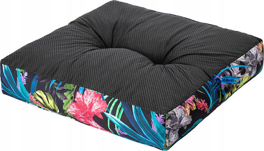 Garden Chair Cushion Kaja Colourful Leaves 59x59cm