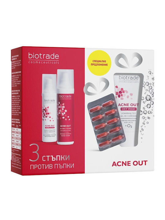 Biotrade Acne Out Комплект за грижа за Хидратация и срещу Акне