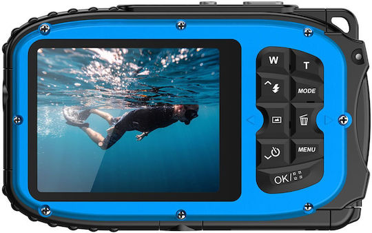 AgfaPhoto Realishot WP6000 Compact Camera 18MP Blue