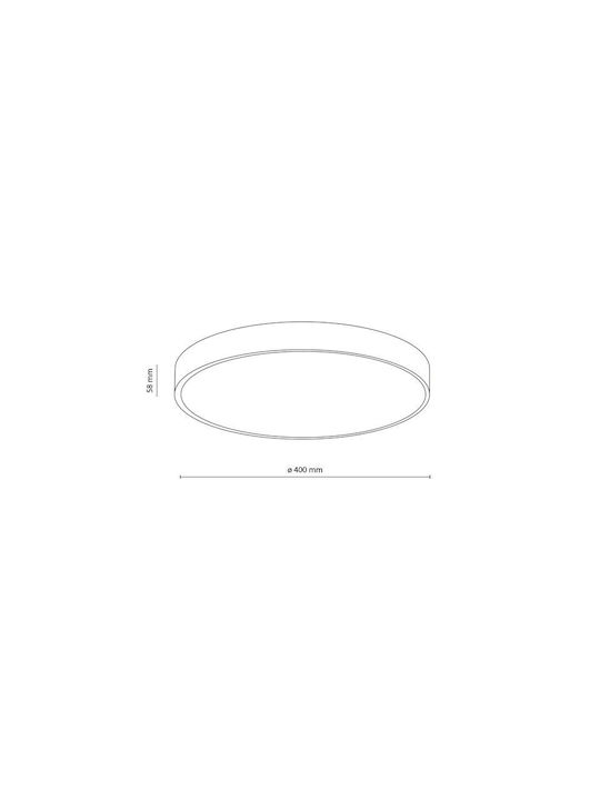 TK Lighting Deckenleuchte montieren mit Integrierter LED