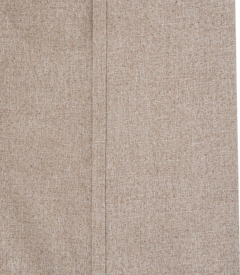 Κουρτίνα με Τρουκς Darla Taupe 140x260εκ.