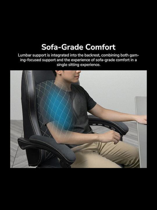 Cougar Fusion EX Gaming Chair Artificial Leather Black