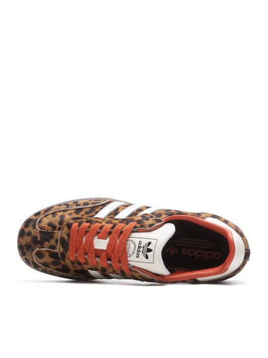 Samba Og Дамски Сникърси Червени Leopard