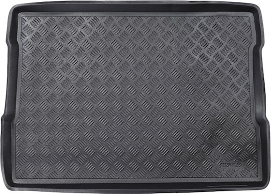 Rezaw Plast Kofferraummatten Wannenartig 1Stück aus Kunststoff für Ford Tourneo Courier / Transit Kurier Schwarz
