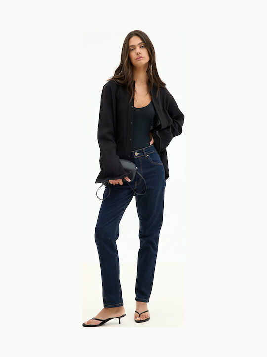 Herren Jeanshosen Dunkelblau