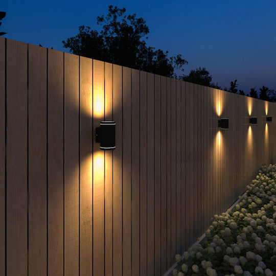 Calex Wall-Mounted Outdoor Light LED IP44 4W with RGB Light