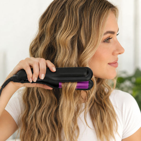 Toni & Guy Style Fix Waver Placă TGIR1930E Placă de Îndreptat Părul Ionică Cu Plăci Ceramice 52W