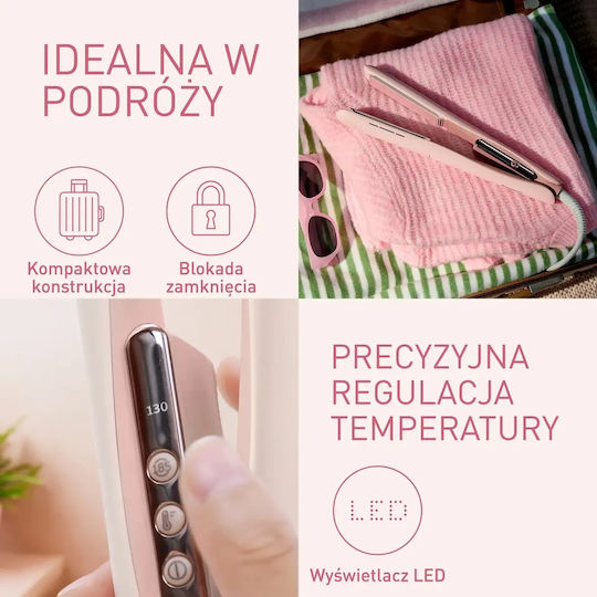 Panasonic EH-HV31-P503 Преса за коса йонна с керамични плочи