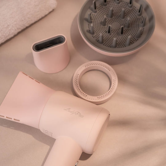 Morris Ladyplus Ionic Сешоар с Дифузер 1500W Pink