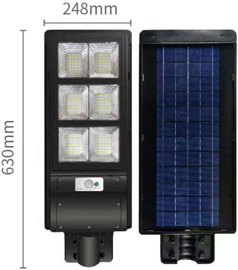 Соларна Светлина Улична 400W с Датчик за Движение и Дистанционно Управление IP67