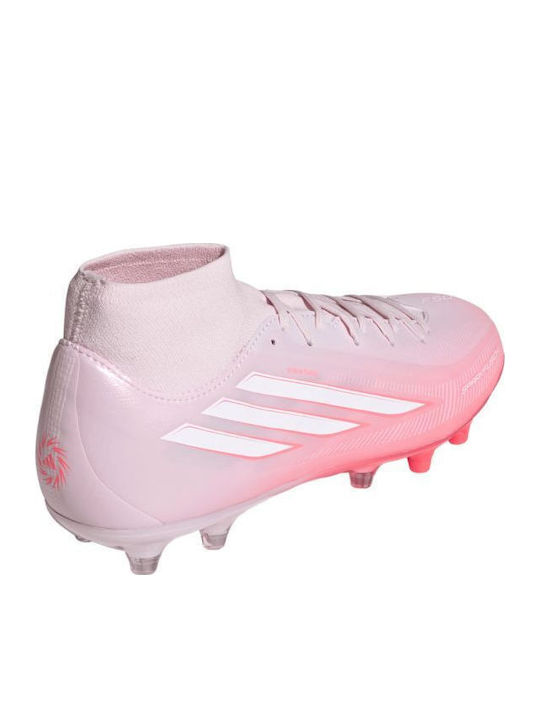 adidas F50 Sparkfusion League FG/AG Football Shoes with Cleats Beige