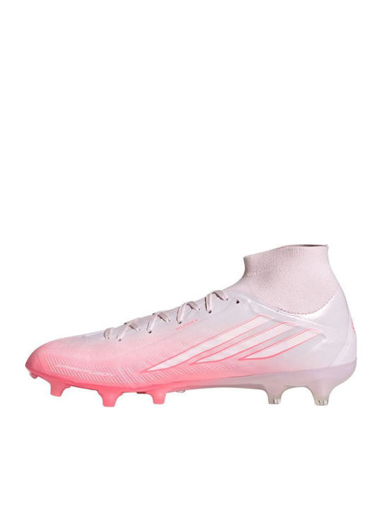 adidas F50 Sparkfusion Pro FG/AG Football Shoes with Cleats Beige adidas F50 Sparkfusion Pro FG/AG Football Shoes with Cleats Beige