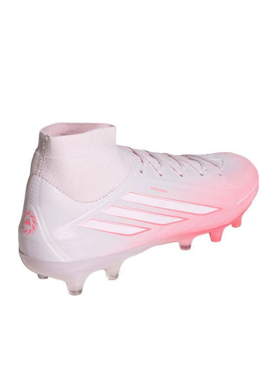 adidas F50 Sparkfusion Pro FG/AG Football Shoes with Cleats Beige