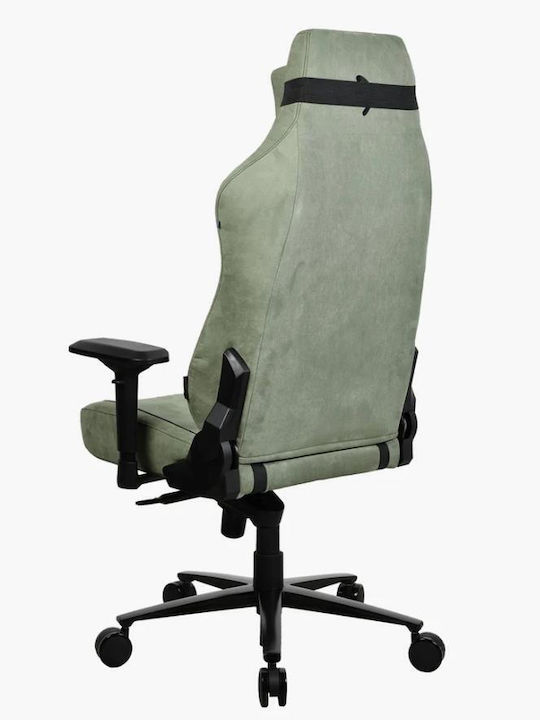 Arozzi Vernazza Xl Scaun Gaming Din Piele Sintetică Cu Brațe Ajustabile Verde