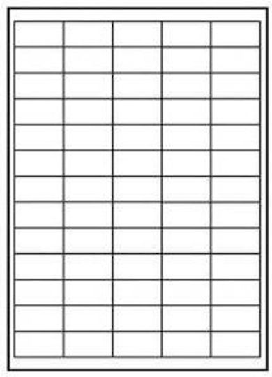 Logo Self-Adhesive Rectangular A4 Labels