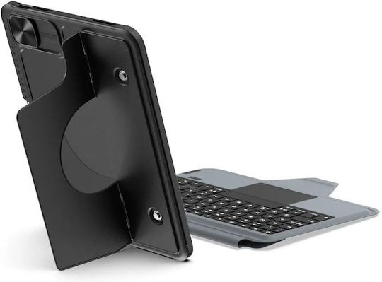 Nillkin Bumper Combo Pro Flip Cover Ανθεκτική με Πληκτρολόγιο Μαύρη (Ipad 10.9./11 2025)