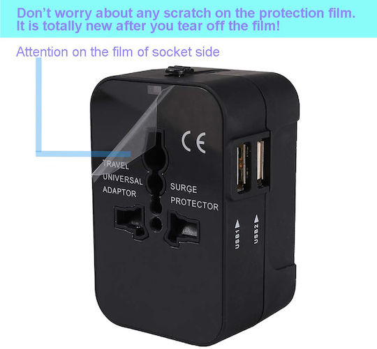 Techsuit Steckdosenadapter zu Universal