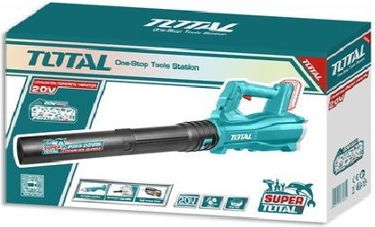 Total Handgeführter Akku-Bläser 20V Solo mit Maximaler Luftgeschwindigkeit 115km/h