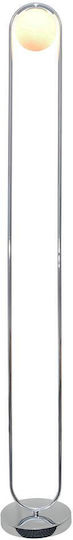 Inlight 45016 Floor Lamp H160xW22cm. with Socket for Bulb G9 Silver