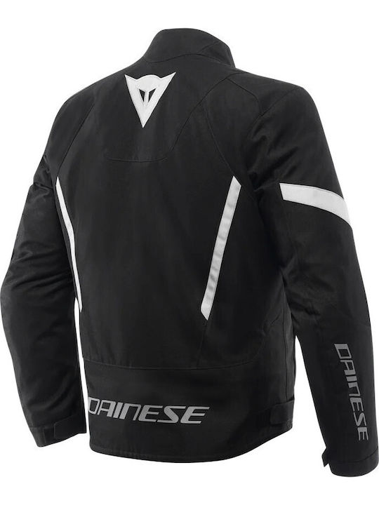 Dainese Vector Men's Riding Jacket Cordura 4 Seasons Waterproof Black/White