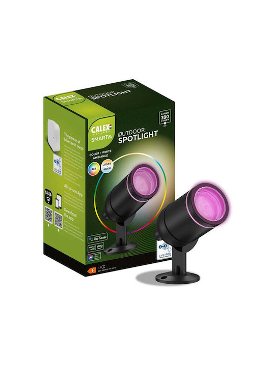 Calex Φωτιστικό Προβολάκι LED Εξωτερικού Χώρου 4W RGB IP44
