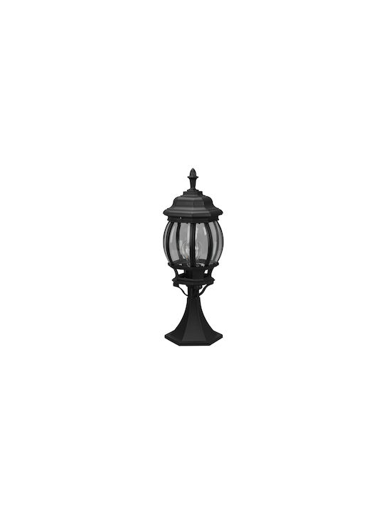 Trio Lighting Outdoor Floor Lamp Lantern for Exterior Space 60W IP44 for E27 Socket Black