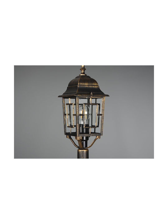 Trio Lighting Външна Стояща Лампа Малък Пост 60W IP44 За Цокъл E27 Бежова