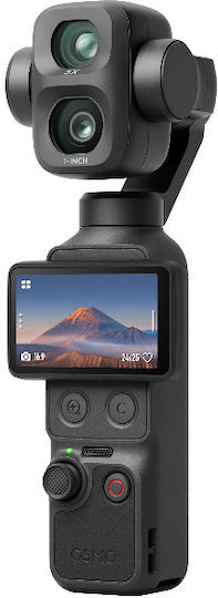 DJI Osmo Pocket 4P 103GB Екшън камера 4K Ultra HD Стандартен комплект с Тъчскрийн 2" и Wi-Fi