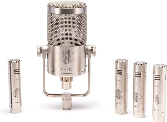 Sontronics DrumPack Microfon Condensator XLR Montat pe amortizoare în Culoarea Silver
