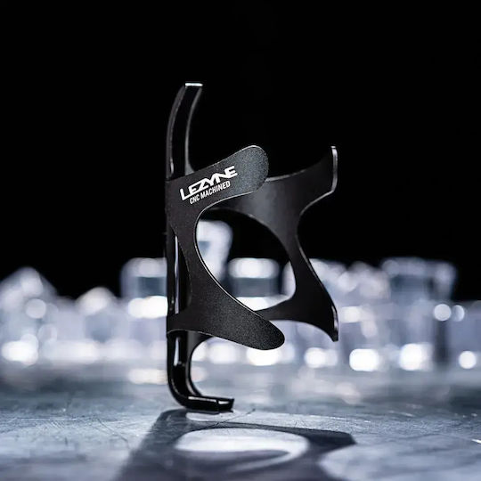Lezyne CNC Aluminium Schwarzer Flaschenhalter