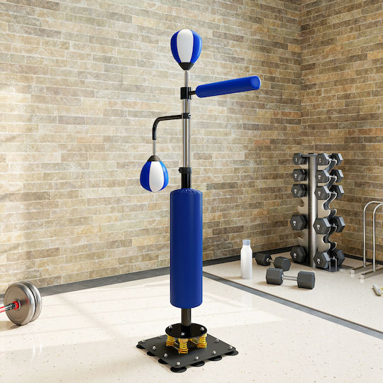 Sportnow Synthetic Punching Bag Pears With Height 107cm Blue