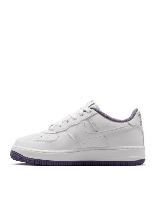 Air Force 1 Adidasi copii Albe