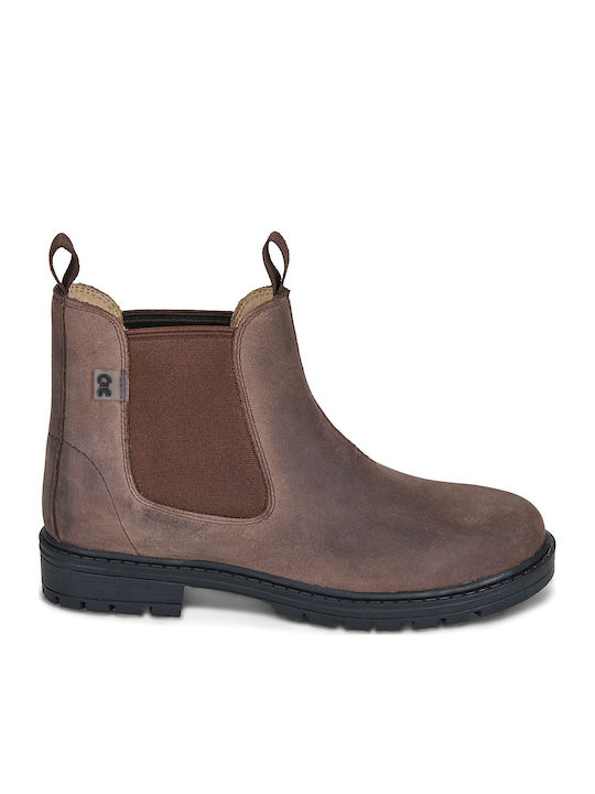 Kids Brown Ankle Boots