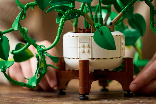 LEGO Lego Botanische Sammlung Hängender Goldener Efeu Für 18+ Jahre 372 Stück