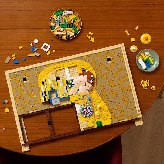 LEGO Art Gustav Klimt Sărutul pentru 18+ Ani 4000 Buc