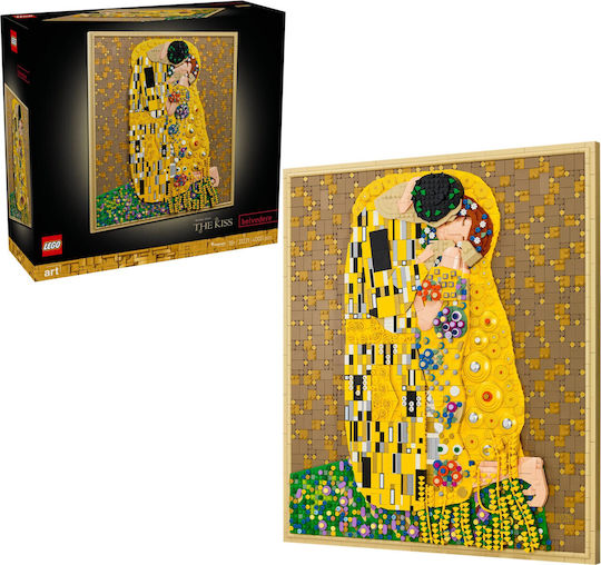 LEGO Art Gustav Klimt Sărutul pentru 18+ Ani 4000 Buc