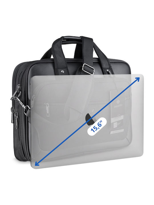 Zagatto Geantă impermeabilă pentru Laptop 15.6" în Culoare Neagră ZG137